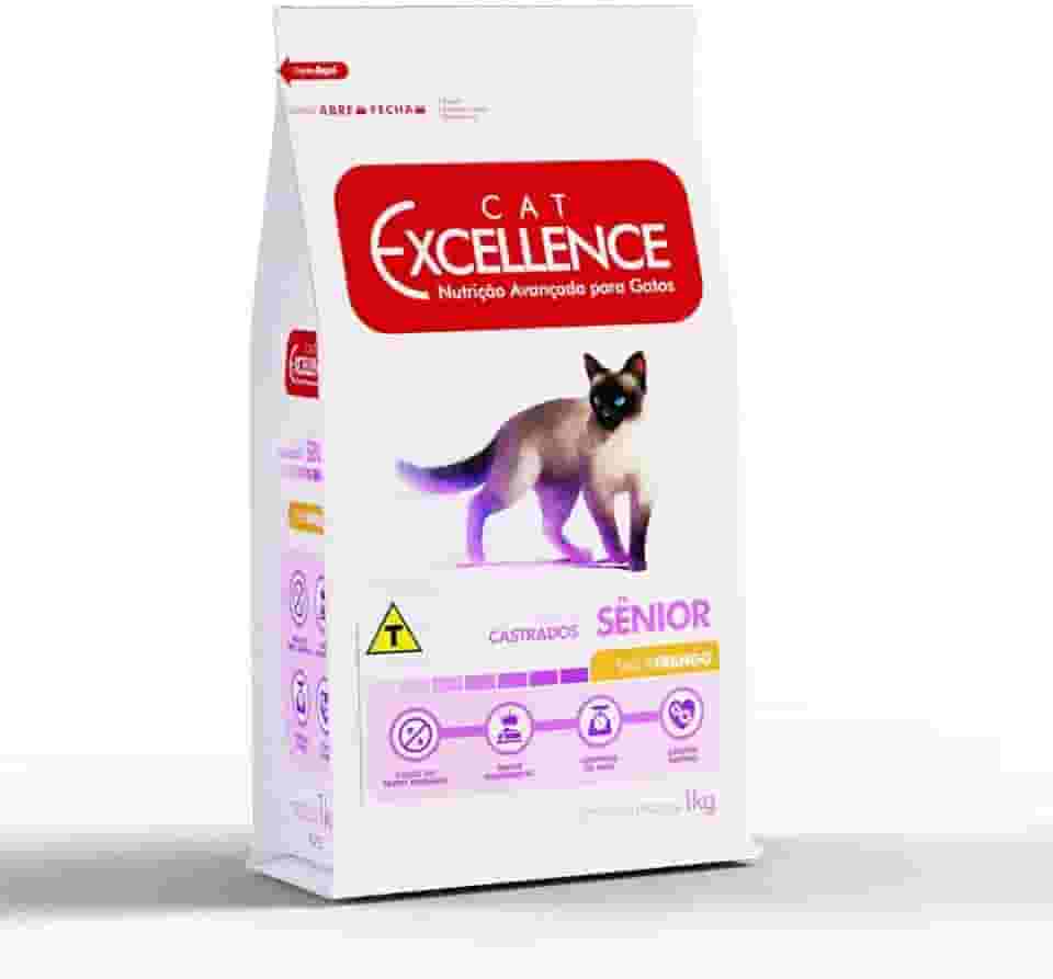 Excellence Rg Cat Excellence Senior Castrado Frango 1Kg