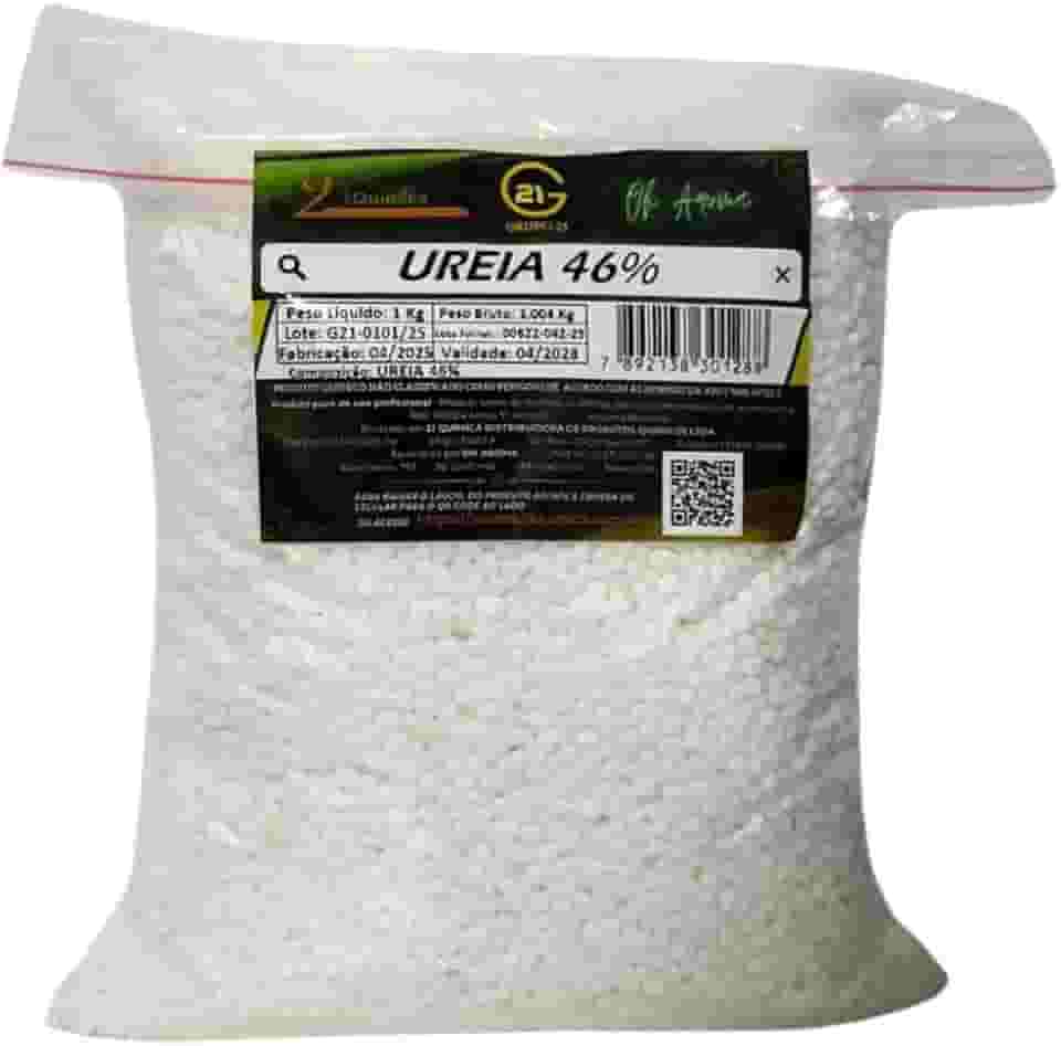 Ureia 46% Fertilizante Em Bolinhas Plantas e Pastagens 1 kg