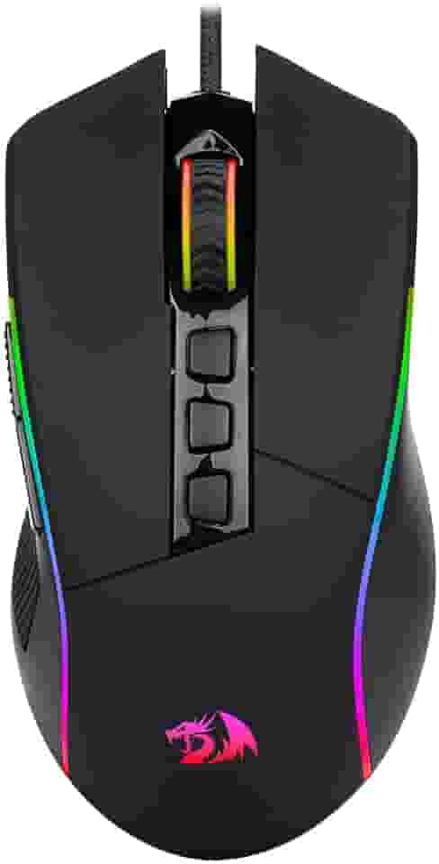 Mouse Redragon Plank Preto