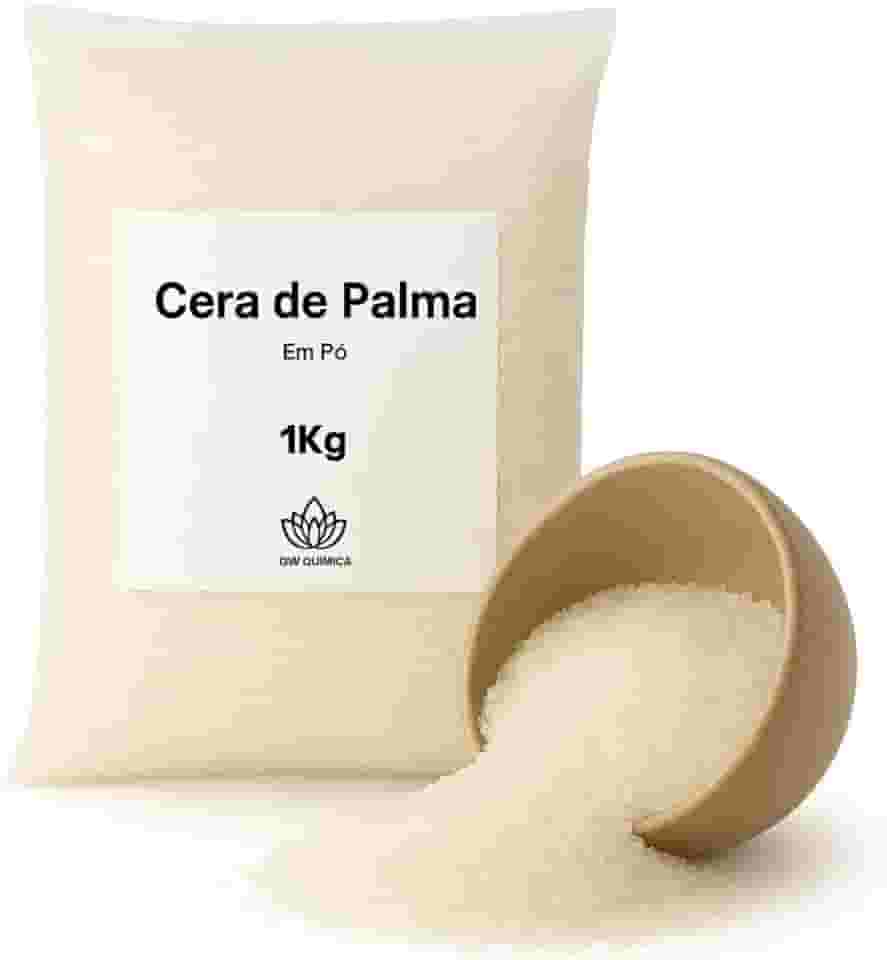 Cera de Palma Vegetal Fabricação Artesanal Velas 1Kg
