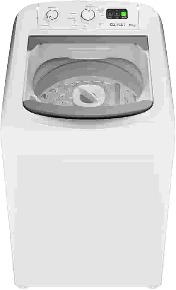Máquina de Lavar Branca Consul 12kg com Dosagem Econômica e Ciclo Edredom - CWM12AB 220v