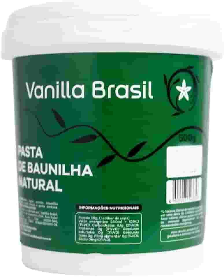 Pasta Natural De Baunilha Vanilla Brasil 500g