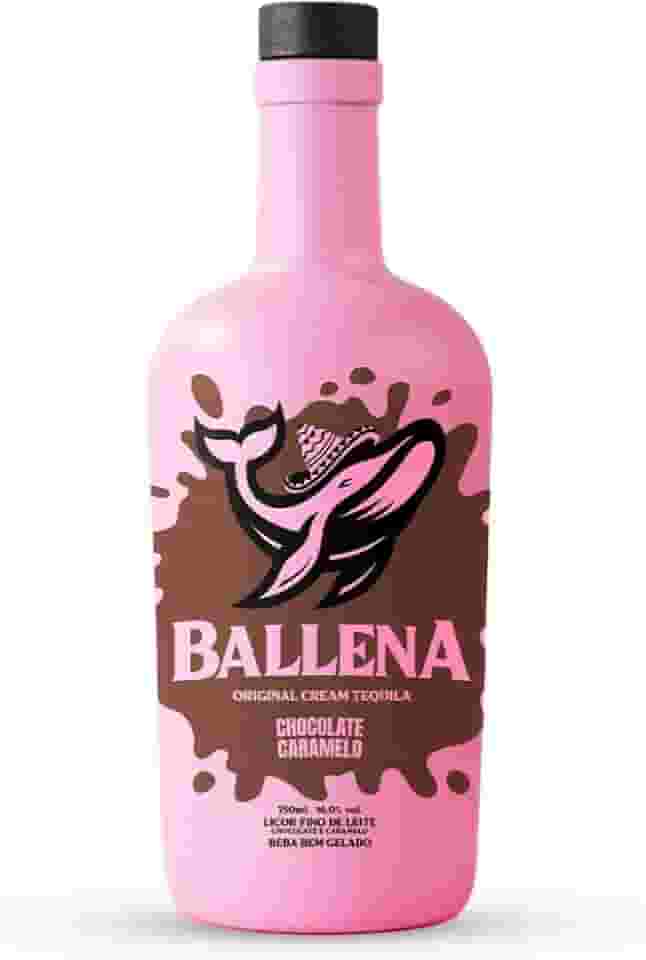 Licor Ballena chocolate e caramelo 750ml