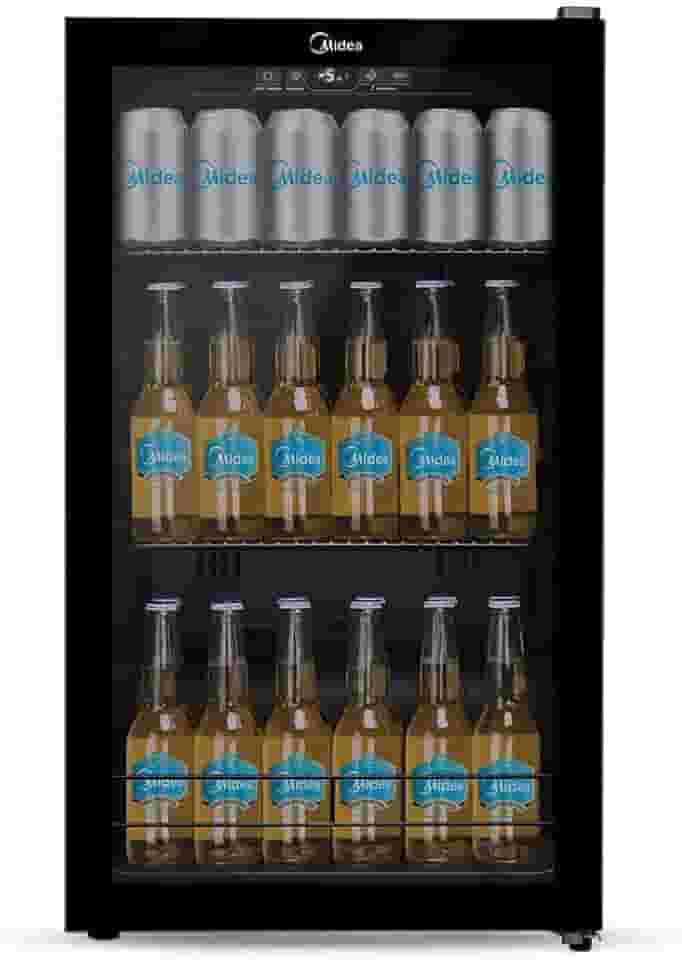 Cervejeira, Flex, 96L, Preto, 220v, Midea, BCA10P2