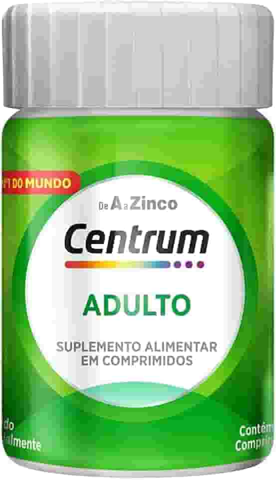 Centrum NOVO Adulto Multivitaminico Diário Adulto de A a Z, com Magnesio e Vitamina D, 30 comprimidos