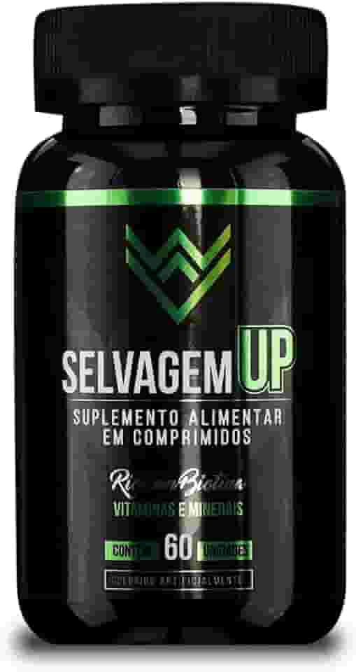 Suplemento Vitamínico Cresce Barba Cabelo Selvagem UP