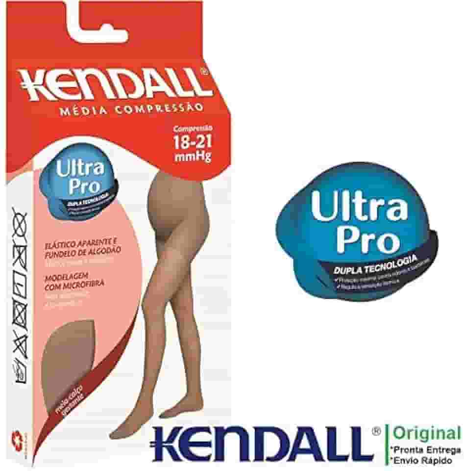 Meia Cal�a Compress�o para Gestante - Mel - 1653