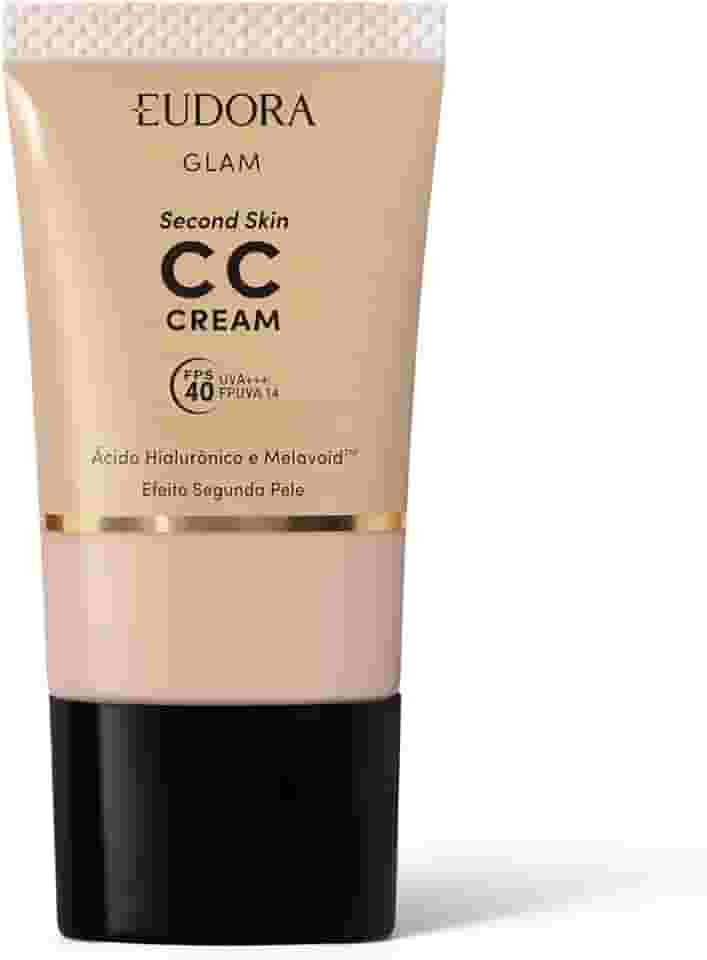 Eudora Glam Second Skin CC Cream Cor 0 30ml