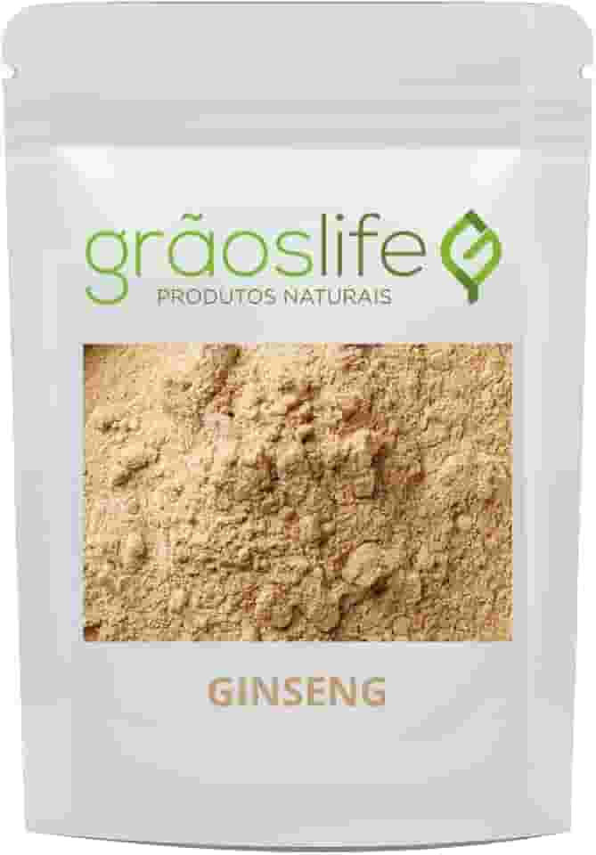 Ginseng em Pó 100% Puro Importado 1kg - Grãos Life