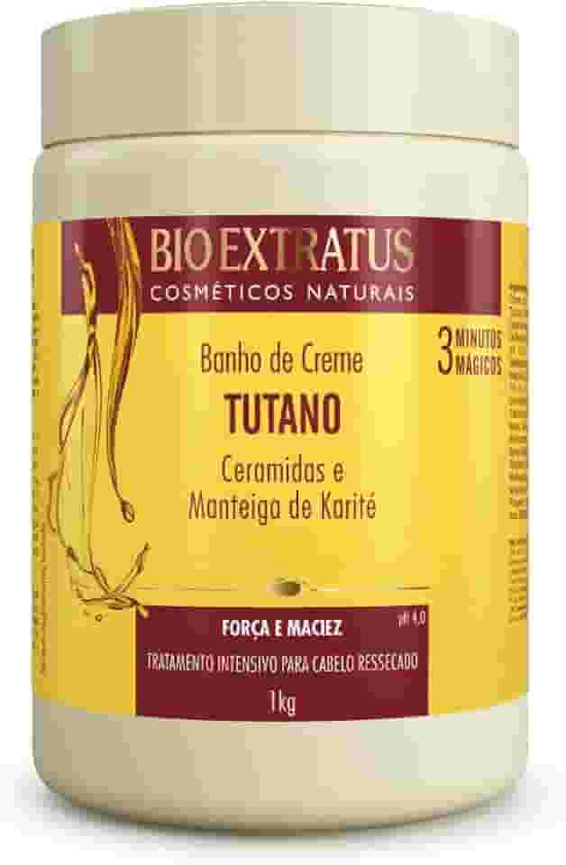 Creme Tratamento Capilar Bio Extratus Tutano Ceramidas Manteiga Karité 1Kg