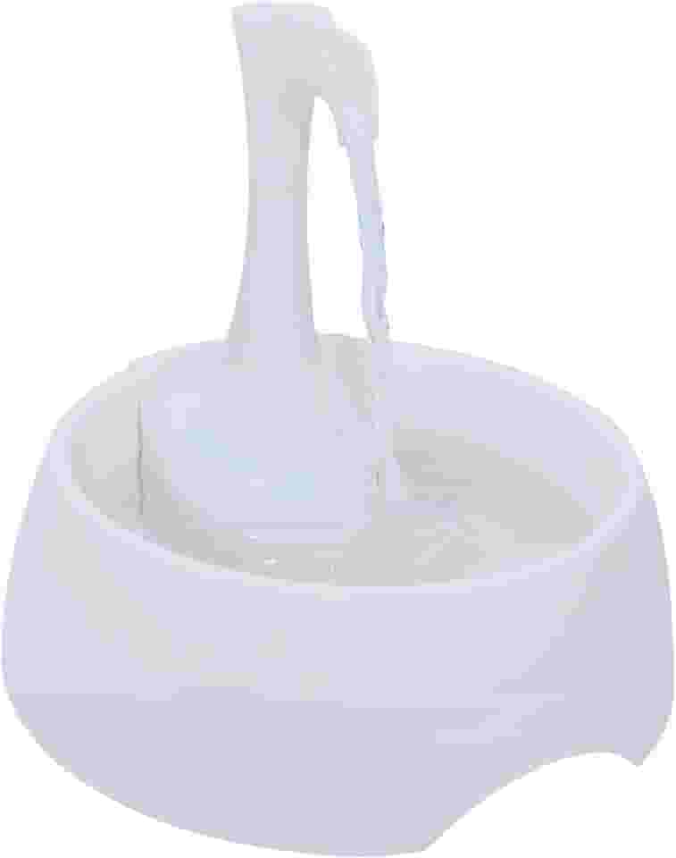 AMICUS - Fonte Bebedouro de água AQUA FIRST USB para Gatos e Cães Bivolt, Bebedouro para Animais de Estimação - Design Ergonômico, Portátil, Bivolt - 1,2L de Capacidade - Branco