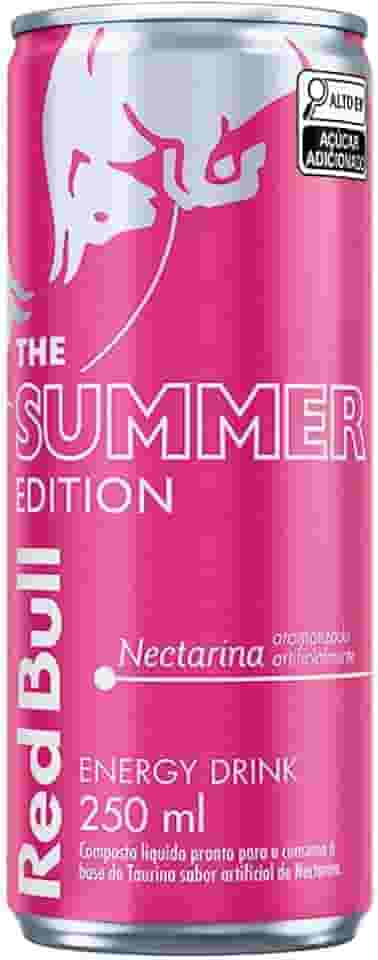 Red Bull Energético, Summer Edition, Nectarina, 250ml