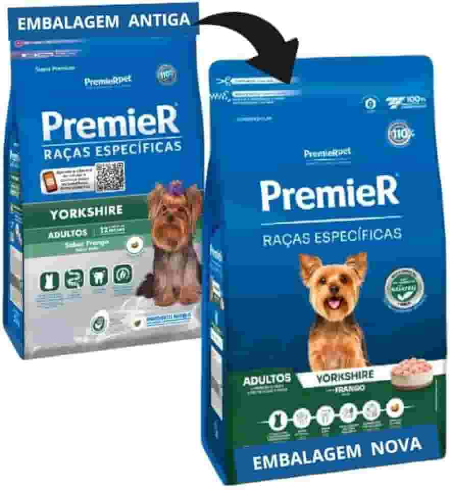 Ração Premier Raças Específicas Yorkshire Para Cães Adultos 1kg