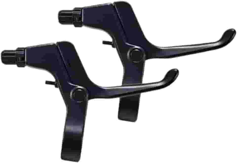 menolana 2 peças de alavancas de freio para crianças, liga de alumínio, manopla de bicicleta, substituição de alavanca de freio de mão, freios de bicicleta