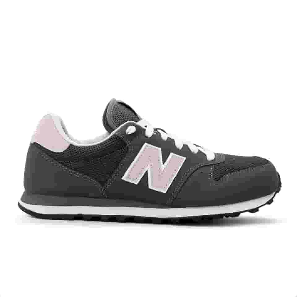 Tênis New Balance 500 V2 Grafite e Rosa