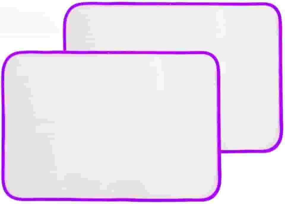 Kit 2 tela protetora para passar roupas capa proteção ferro não danifica peças 60x40cm (Variada)