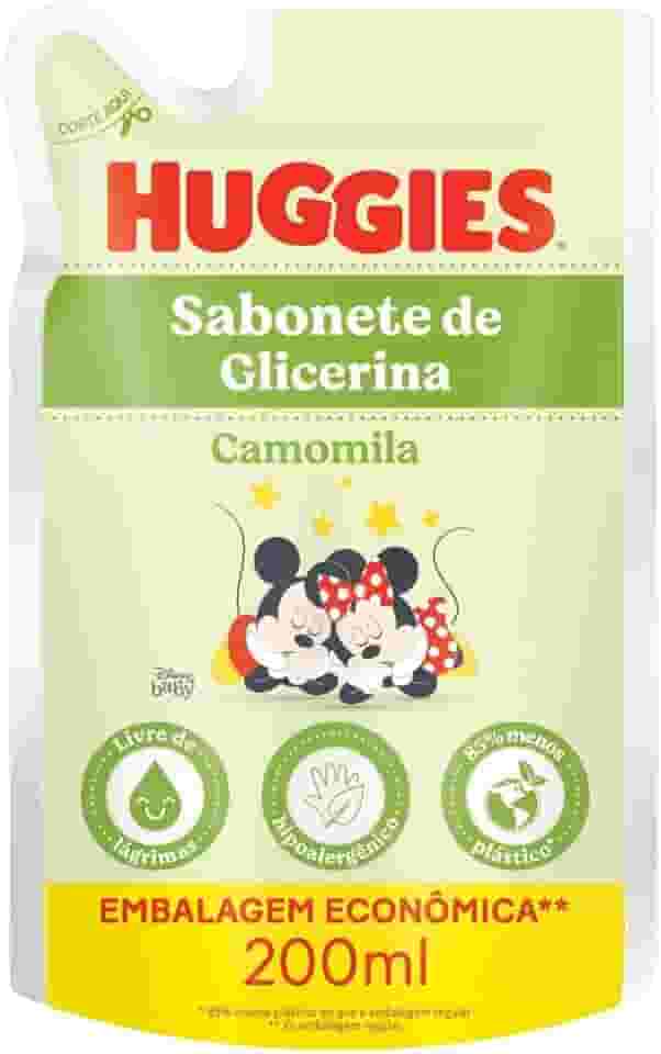 Huggies Refil Sabonete Líquido Camomila para Recém Nascido 200ml
