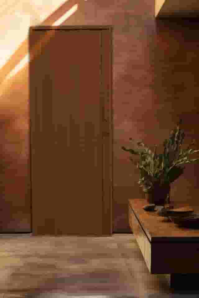 Porta Sanfonada de Pvc 210x62cm Bariri Coffe