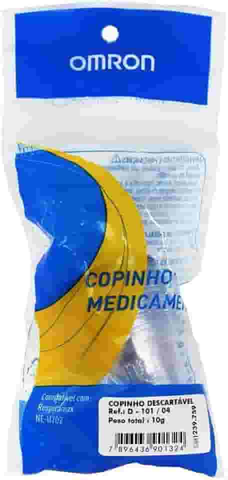 Copinho Copos Descartável Inalador Ultrasônico Respiramax Ns com 10 unidades mais anel adaptador