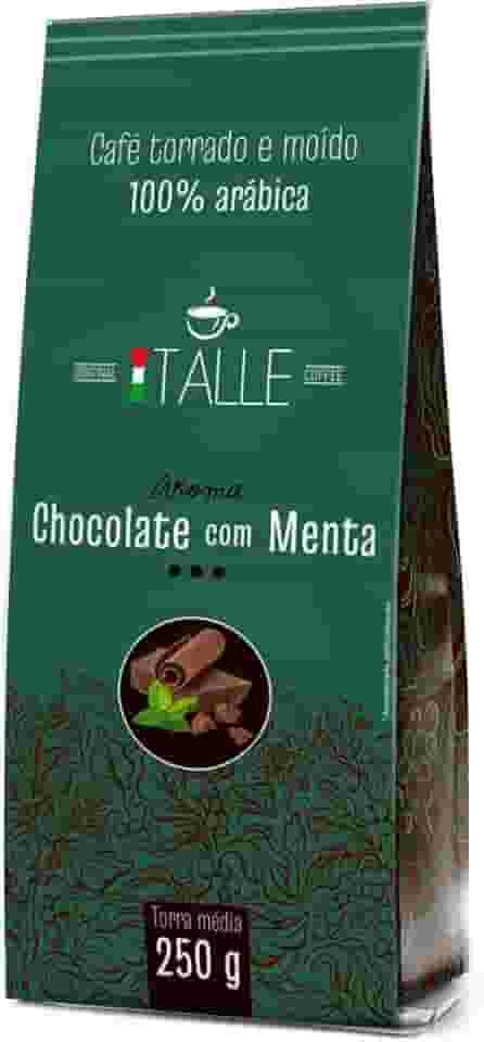 Café Torrado e Moido Cafe Aroma Chcolate com Menta Café Italle Cafe Aroma 250g
