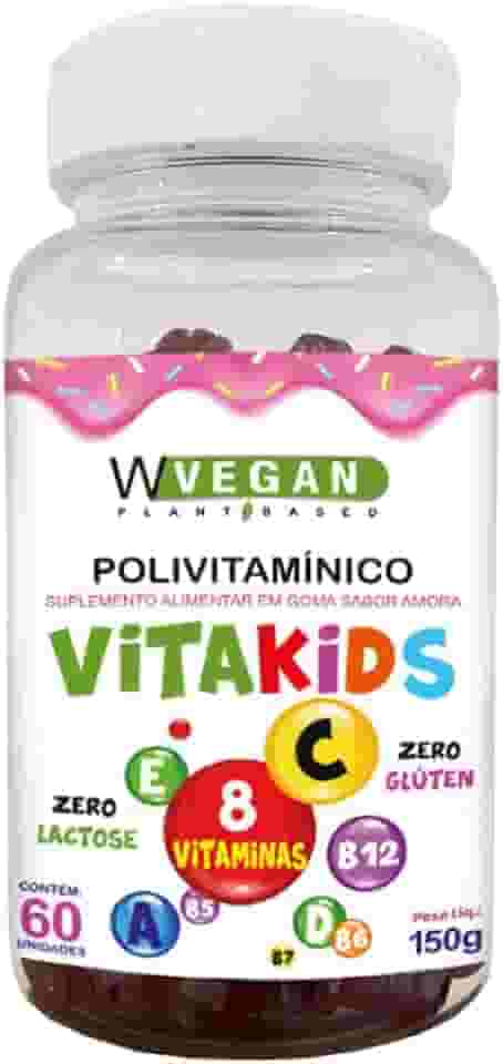 VitaKids 60 Gomas Vitaminadas Infantil WVegan Polivitaminico