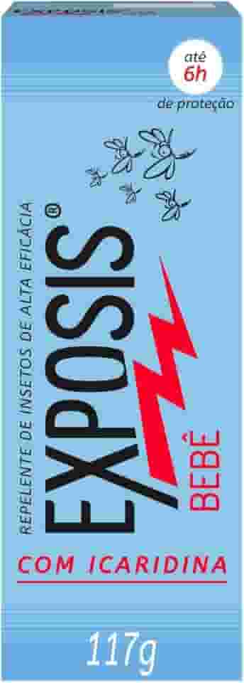 Exposis Bebe, Repelente Baby com Icaridina, Gel 117g