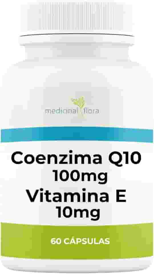 Coenzima Q10 100mg + Vitamina E 10mg - 60 Cápsulas