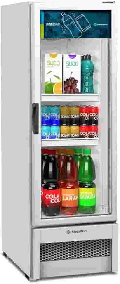 Refrigerador Expositor Vertical Metalfrio Branco VB25R Light 235 Litros 220v 220v