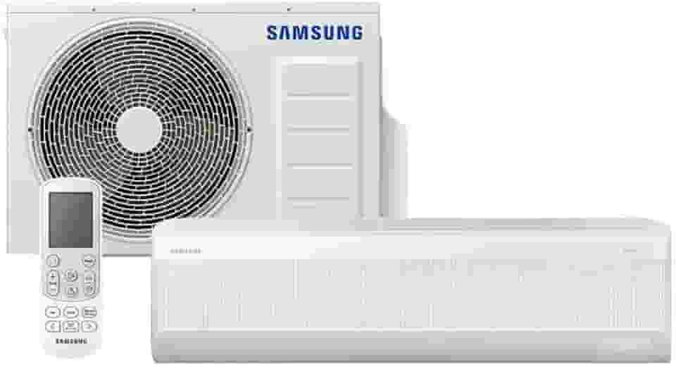 Samsung Ar-condicionado Split Inverter WindFree Connect AI 18.000 BTUs Frio Sem Vento AR18DYFAAWKNAZ 220V