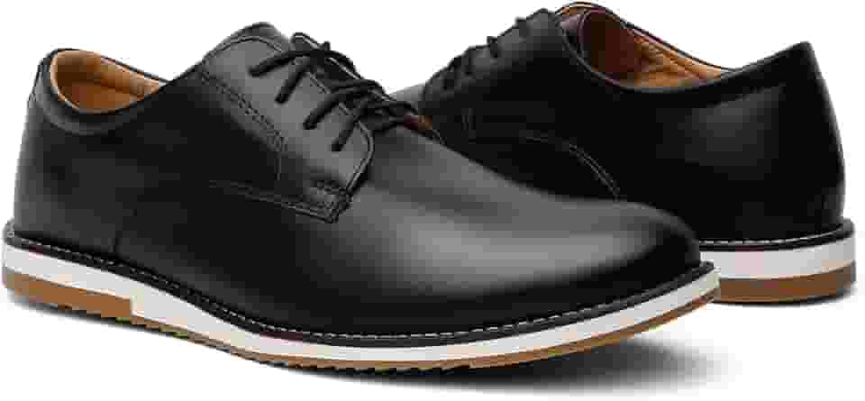 Sapato Social Masculino Em Couro Oxford Casual Confortável