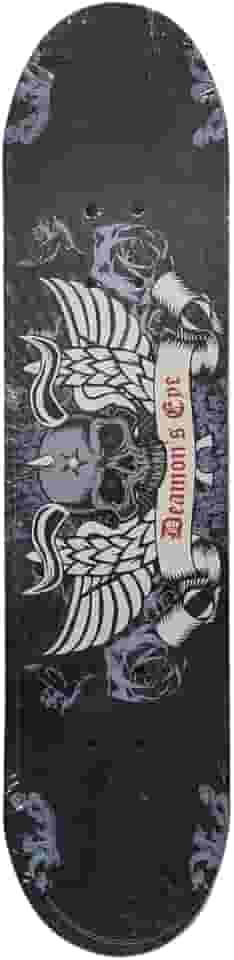 Skate Semi Profissional Montado Completo Modelos, Montado Skate Infantil Semi Profissional Juvenil Radical Skateboard Criança Shape com Lixa - Arte de Rua