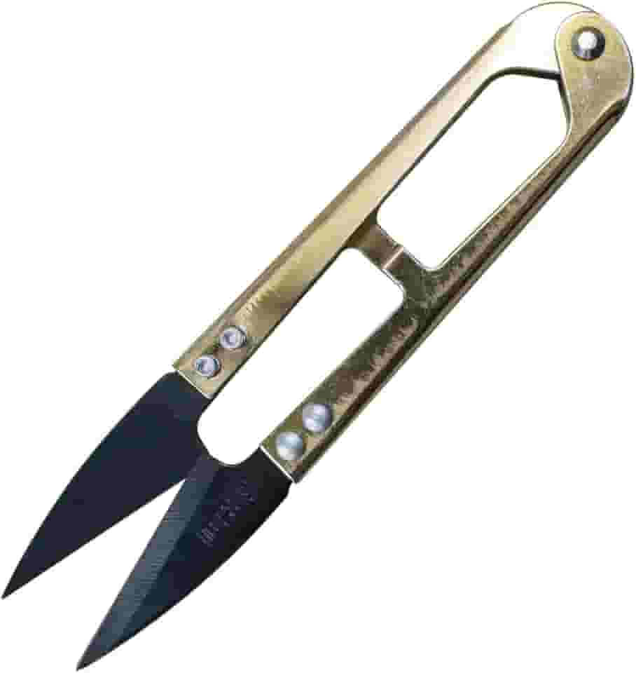 MINI TESOURA DE METAL DOURADA ALICATE DE ARREMATE