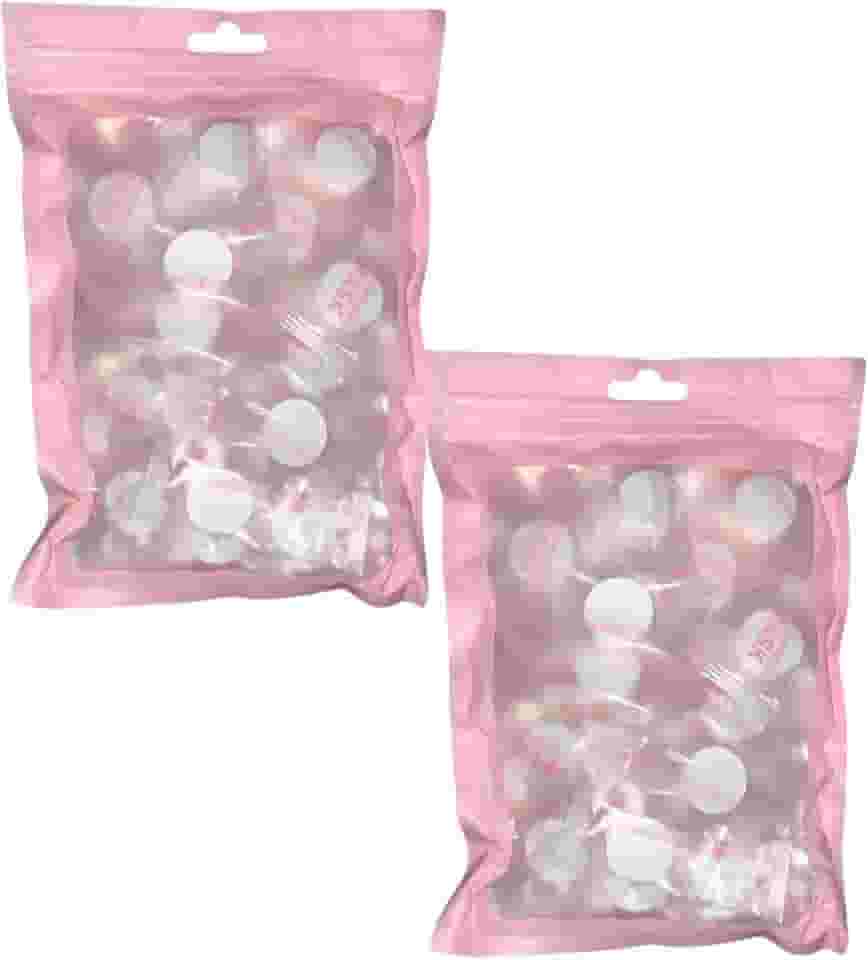 Kit 100un Mascara Descartável Desidratada Limpeza Facial