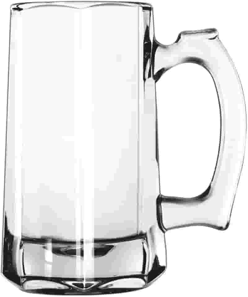 Caneca Em Vidro Temperado Chopp Cerveja Congelável 360 Ml