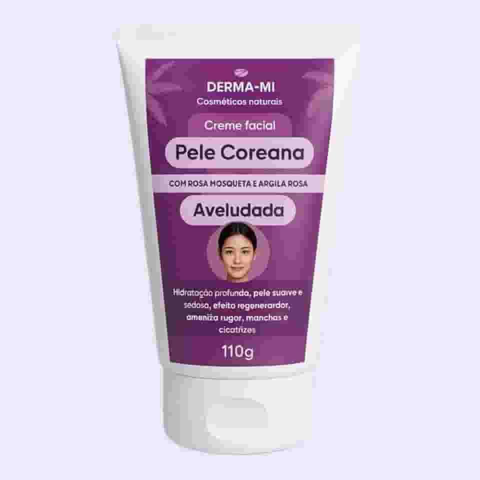 Creme clareador Coreano Hidratante Facial com ação Clareadora- Efeito Pele de Porcelana 100g