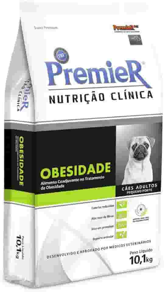 Premier nutrição clínica obesidade cães de pequeno porte 10,1kg Premier Pet para Todas Pequeno Todas as fases - Sabor Sem sabor