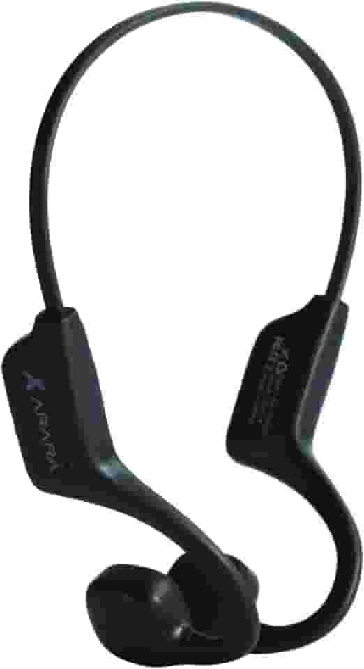 VERDE Fone de Ouvido Esportivo Bluetooth com Condução Óssea USB Resistente ao Suor e à Água IPX4, Preto