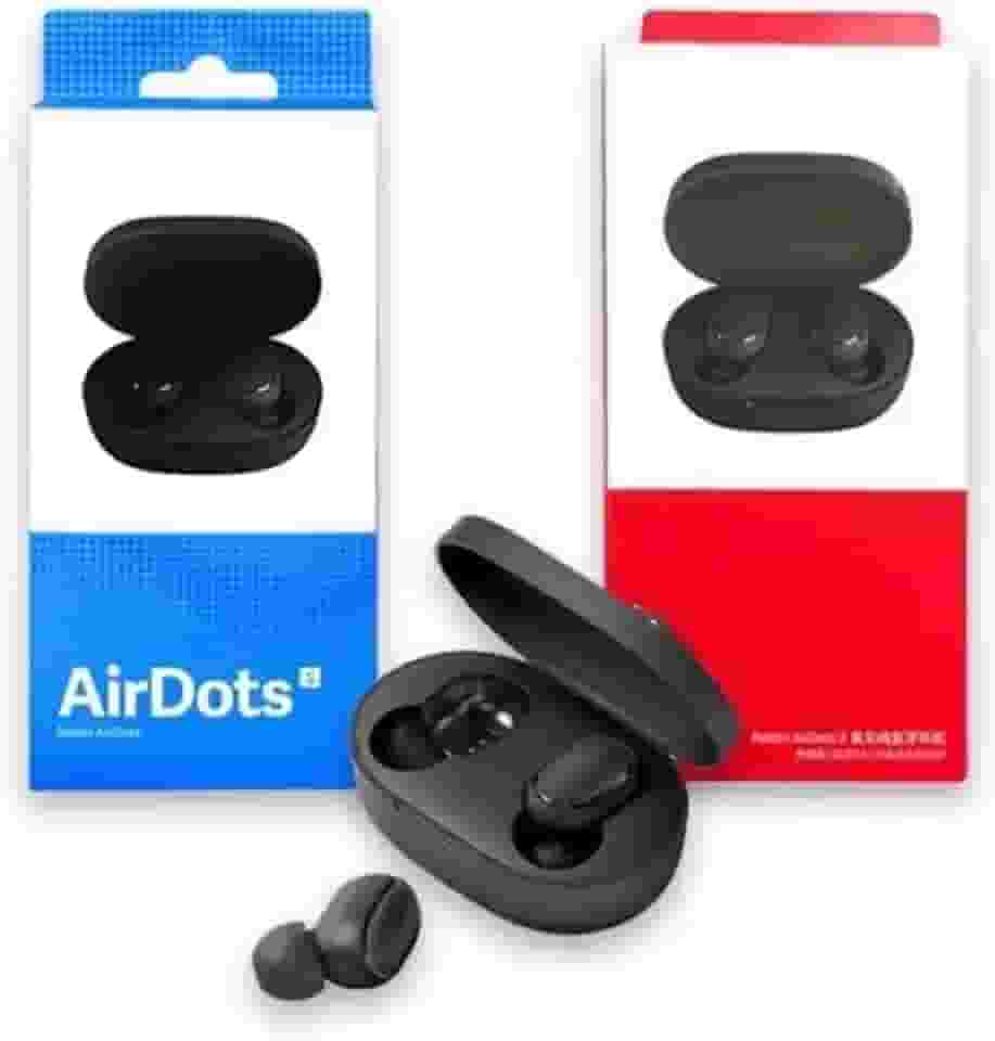 Redmi Airdots, Fone de Ouvido Sem Fio, Bluetooth 5.0, Com Estojo Carregador. conexão rápida e estável.