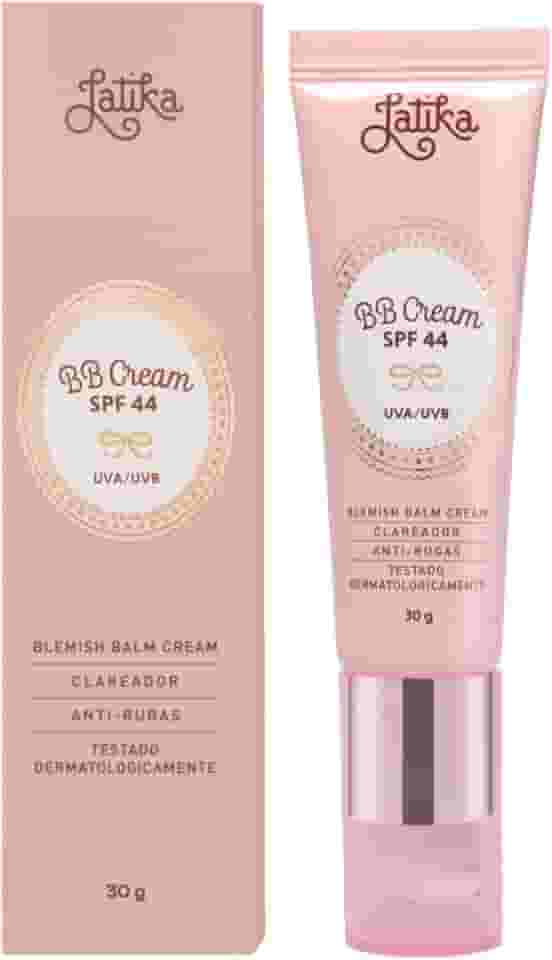 LATIKA Bb Cream Fps 44 Clareador Bege Médio N20
