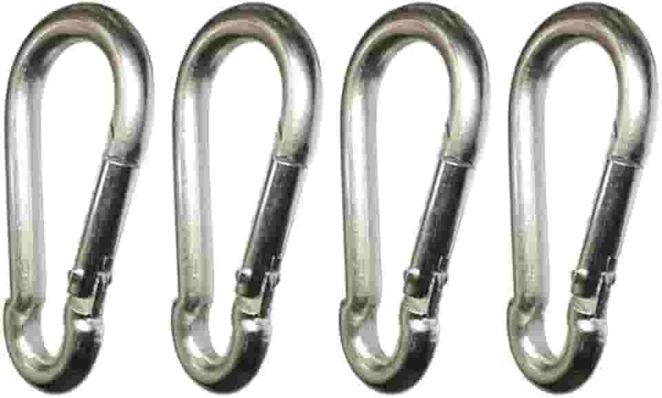 KIT MOSQUETÃO PUNCH 6x60 mm Sem Trava - Academia Profissional