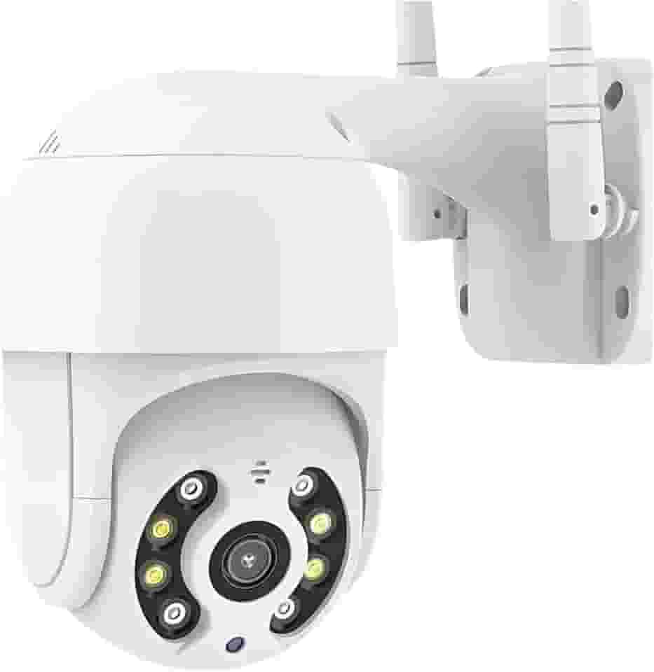 Câmera IP Externa Speed Dome FullHD 360 Visão Noturna Colorida Wi-Fi App Yoosee