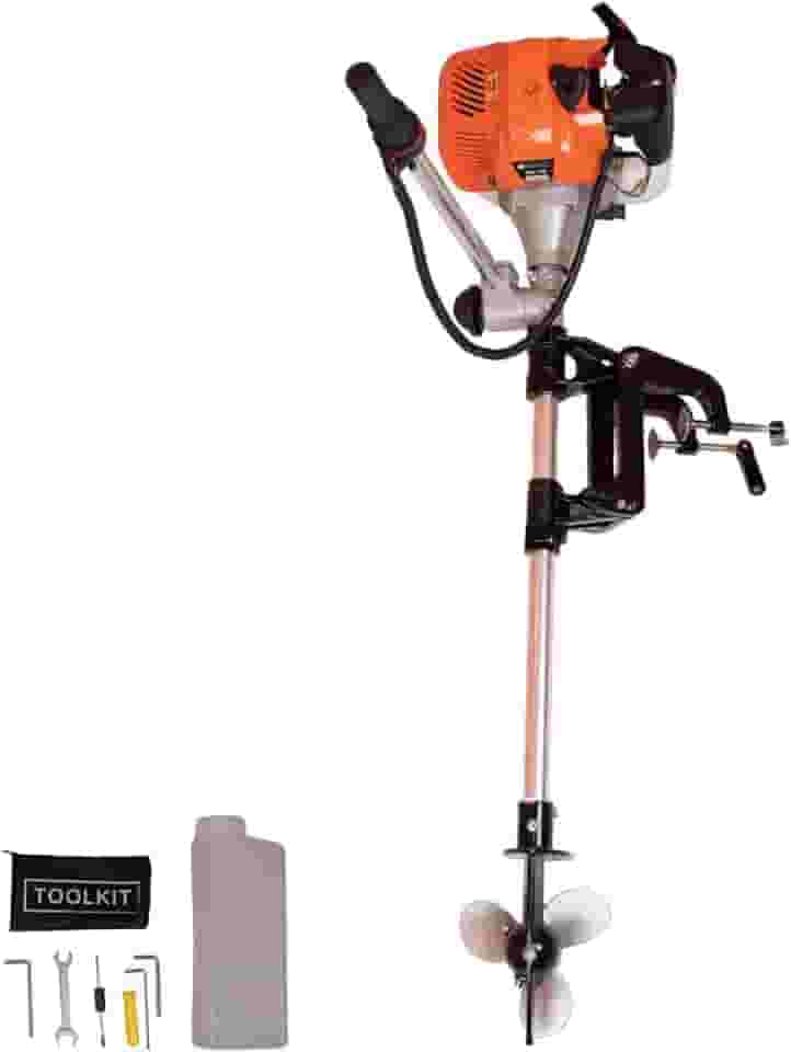 Motor De Popa Para Barco Bote Caiaque 63cc 2 Tempos 3hp Motor Aquático