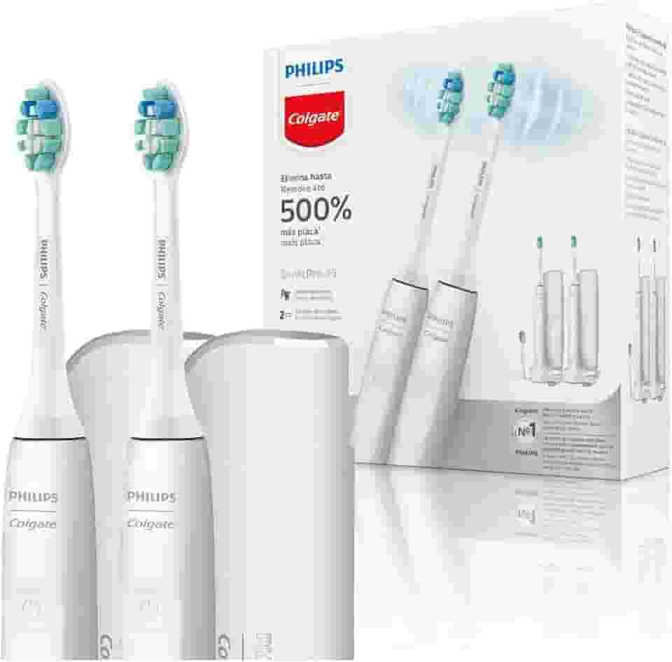 Escova Eletrica Philips Colgate SonicPro 35 2 unidades