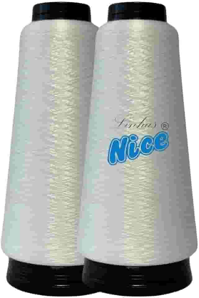 Kit 2 Fio Overloque 100g CADA - Para Maquina Overloque - Branco, Preto e Colorido.