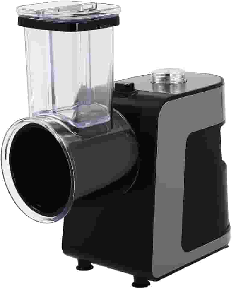 Máquina Cortador Ralador Triturador Cozinha Elétrico Profissional 5 em 1 (110V - PRATA)