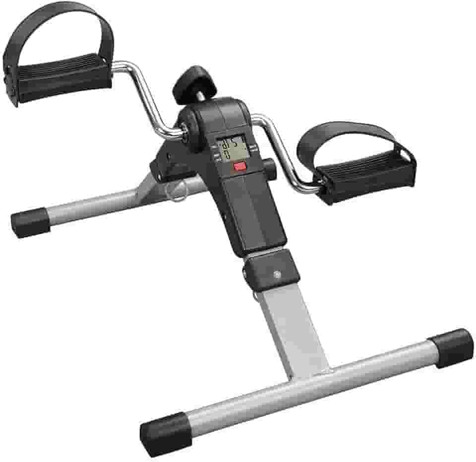 Mini Bike Bicicleta Ergometrica Fitness Perna E Braco Com Visor Fisioterapia Portátil Sim