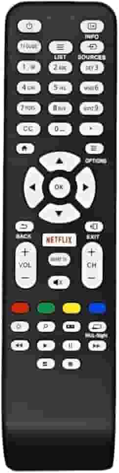 Controle Remoto Compatível com Smart TV Aoc com Tecla Netflix