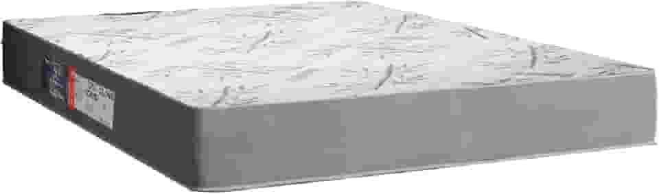 Colchão Casal Espuma Egito 138x188x19cm Cinza/Branco Portobel - Suporta até 100kg por Pessoa