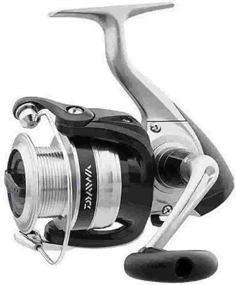 Daiwa Strikeforce Molinete giratório médio-leve com relação de engrenagem de 5,3: 1, 170/3,6 kg, prata