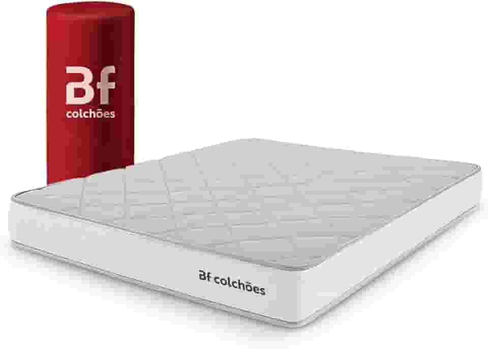 Colchão Casal de Espuma D33 a Vácuo 138x188cm BF Colchões